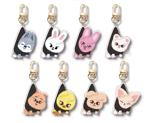 Skzoo Metal Keychains